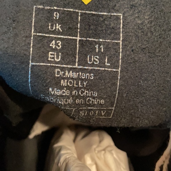 Dr Martens Molly Black Buttero Leather - Picture 6 of 6